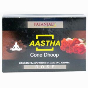 AASTHA 25 GM CONE DHOOP &#8211...