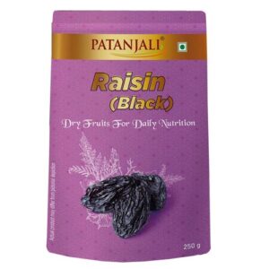 PATANJALI RAISINS BLACK (KISHM...