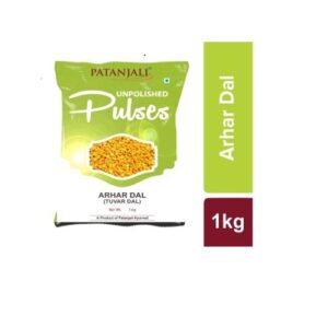 PATANJALI UNPOLISHED ARHAR DAL (TUVAR DAL) 1 KG