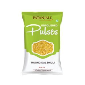 PATANJALI UNPOLISHED MOONG DAL DHULI 1 KG