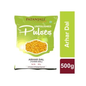 PATANJALI UNPOLISHED ARHAR DAL (TUVAR DAL) 500 G