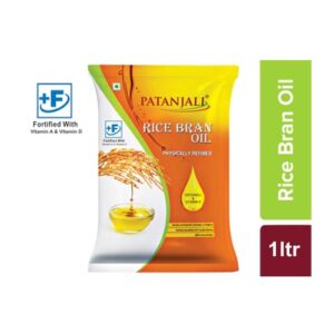 PATANJALI RICE BRAN OIL 1 LTR