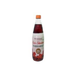 PATANJALI SUGAR FREE ROSE SHARBAT 750 ML