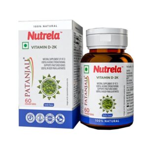 PATANJALI NUTRELA VIT D2K 60 TAB