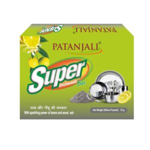 PATANJALI SUPER DISH WASH BAR 70 GM