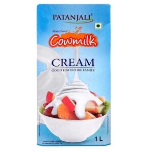 PATANJALI COWMILK CREAM 1 LITT...