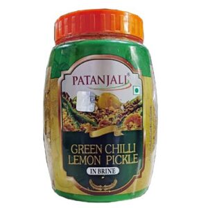 GREEN CHILLI LEMON PICKLE 500 ...