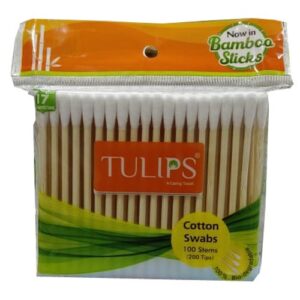TULIPS COTTON BUDS 100  ( BAMB...